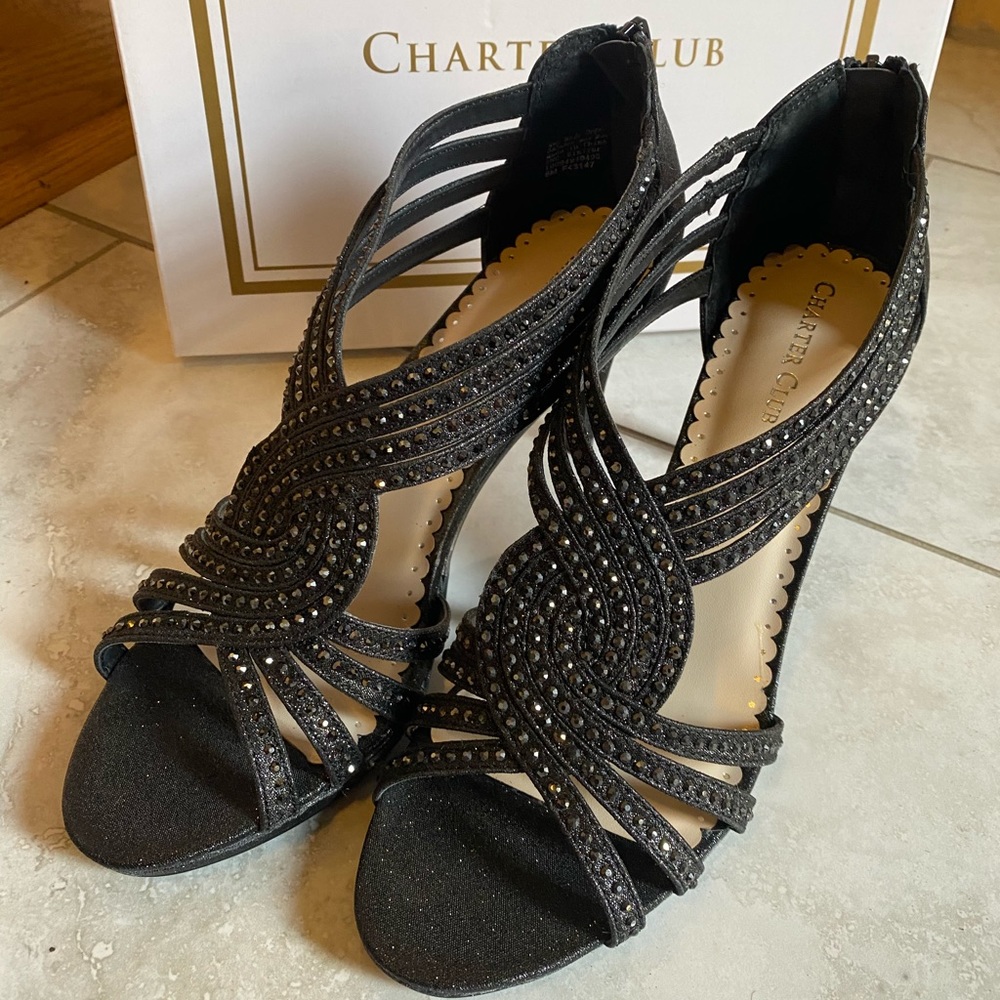 Charter Club Strappy Occasion Heels